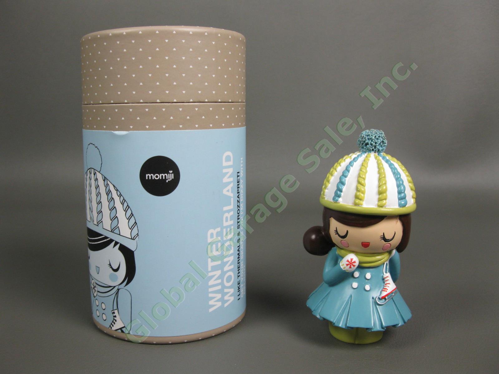 Original 2013 Momiji Winter Wonderland Doll Figurine Secret Message Container NR