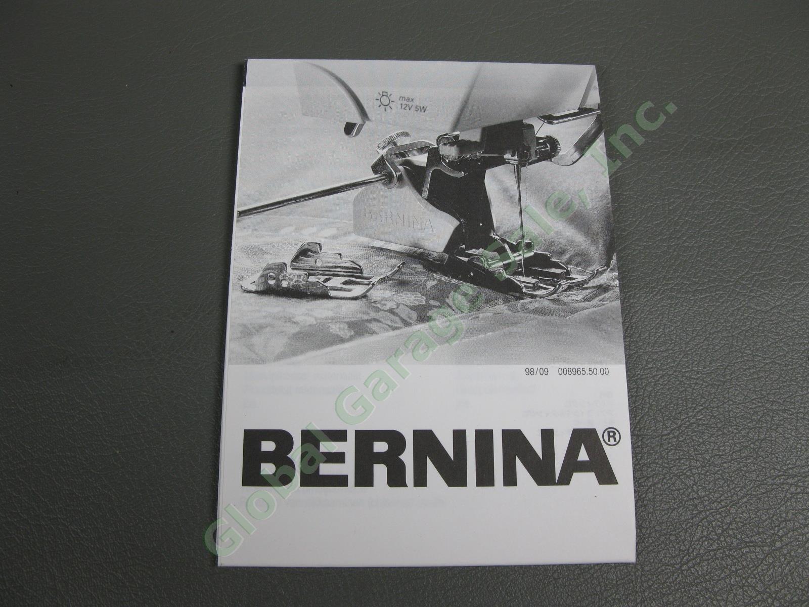 New Vintage Bernina The Two Sole Walking Foot Sewing Seam Guide 008-969-7000 NR 3