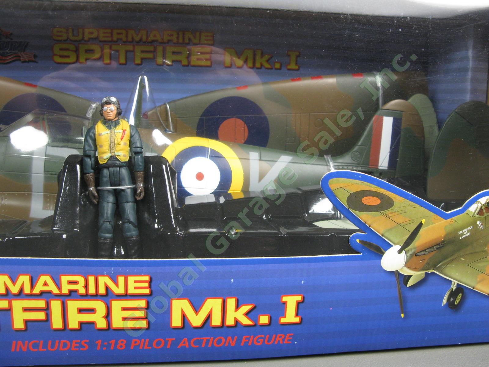 Ultimate Soldier 1/18 WWII Supermarine Spitfire Mk I Plane Military Aircraft NR 1