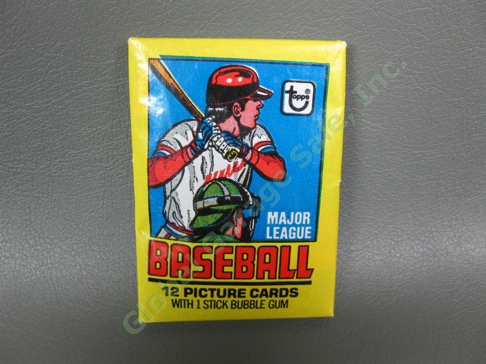 SEALED 1979 RARE UNOPENED Topps Baseball Picture Trading Card Original Wax Pack