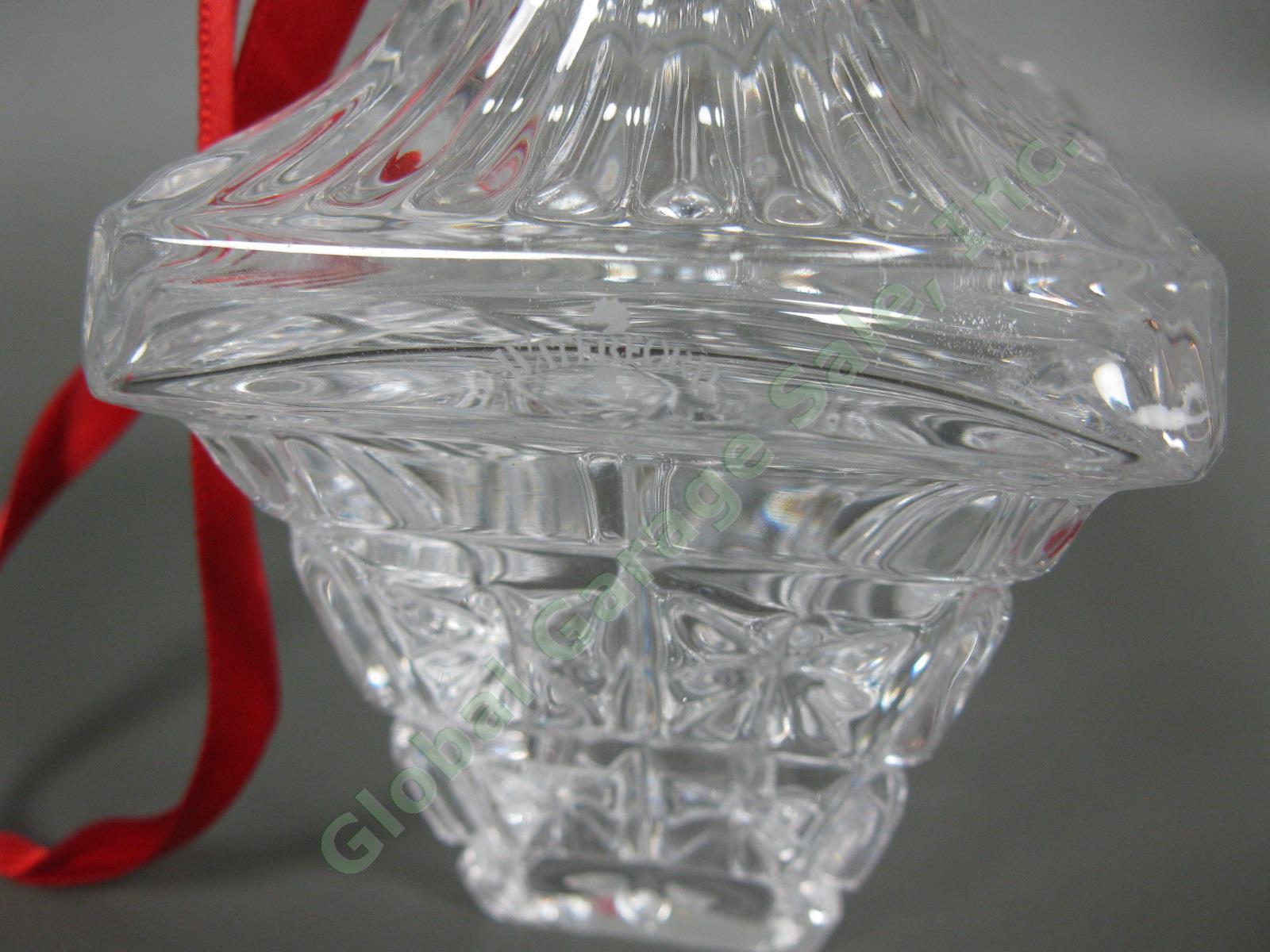 1998 Waterford Crystal Annual Christmas Ball Ornament 7th Edition MINT in Box 3