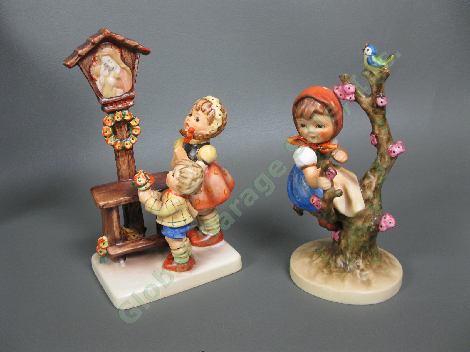 Goebel Hummel Figurine Collection Adoration Strolling Along Goose Girl TMK3 MORE 3