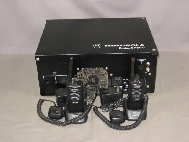 Motorola GR500 VHF Repeater + 2 Kenwood TK-2200 Radios