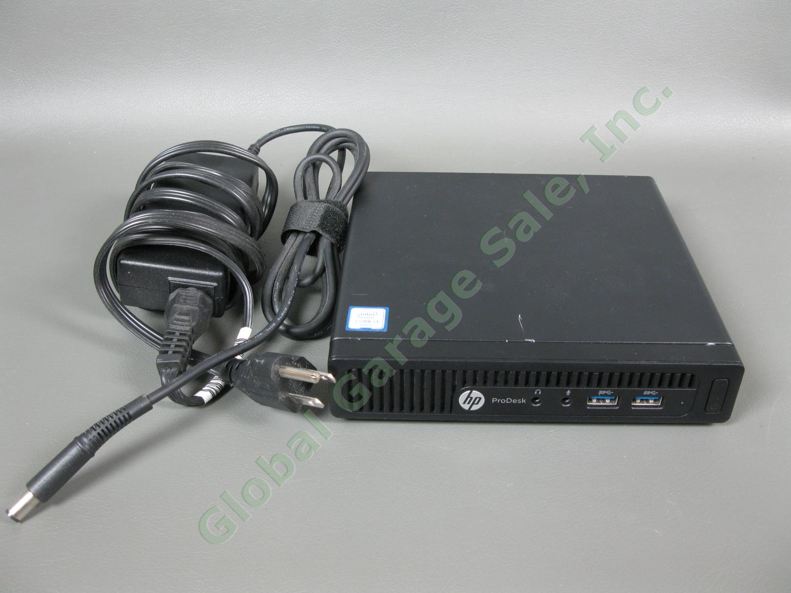HP Prodesk 400 G2 Desktop Mini Computer 3.2Ghz WIFI 4GB RAM 500GB Win10 See Desc