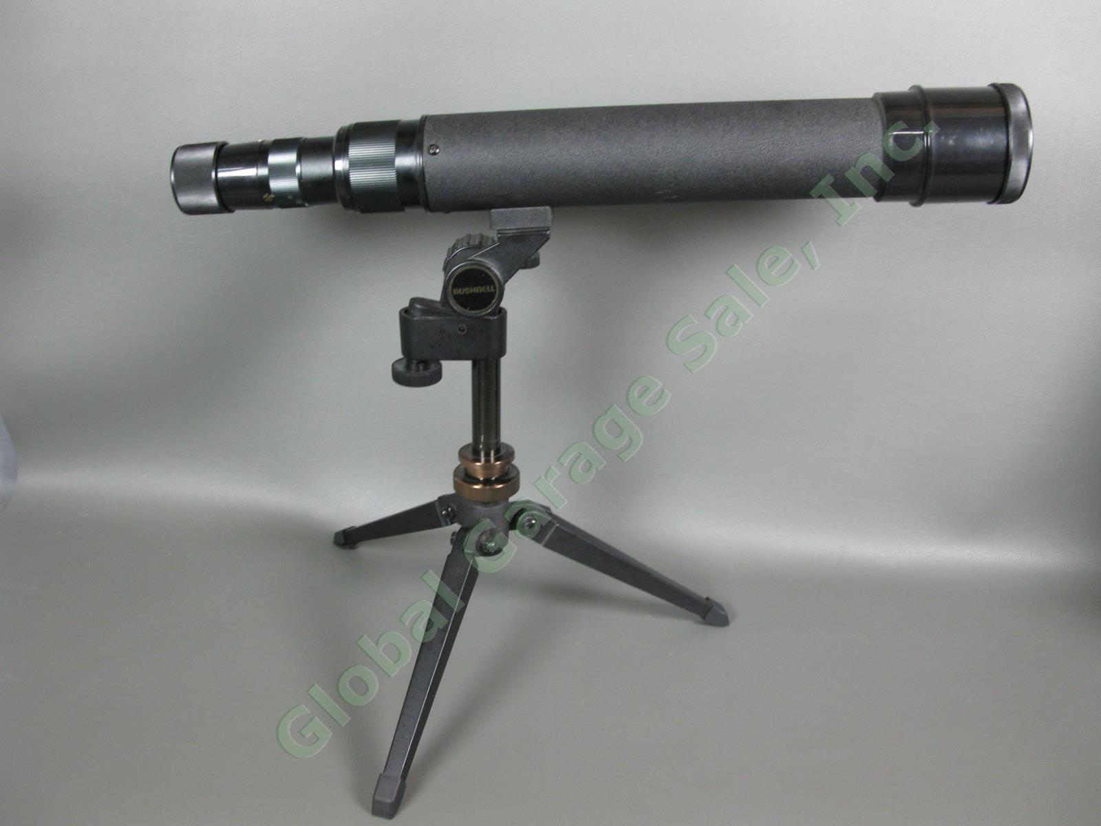 BUSHNELL 20-60x60mm Coated Optics Adjustable Focus Spotting Scope & Tripod Stand 2