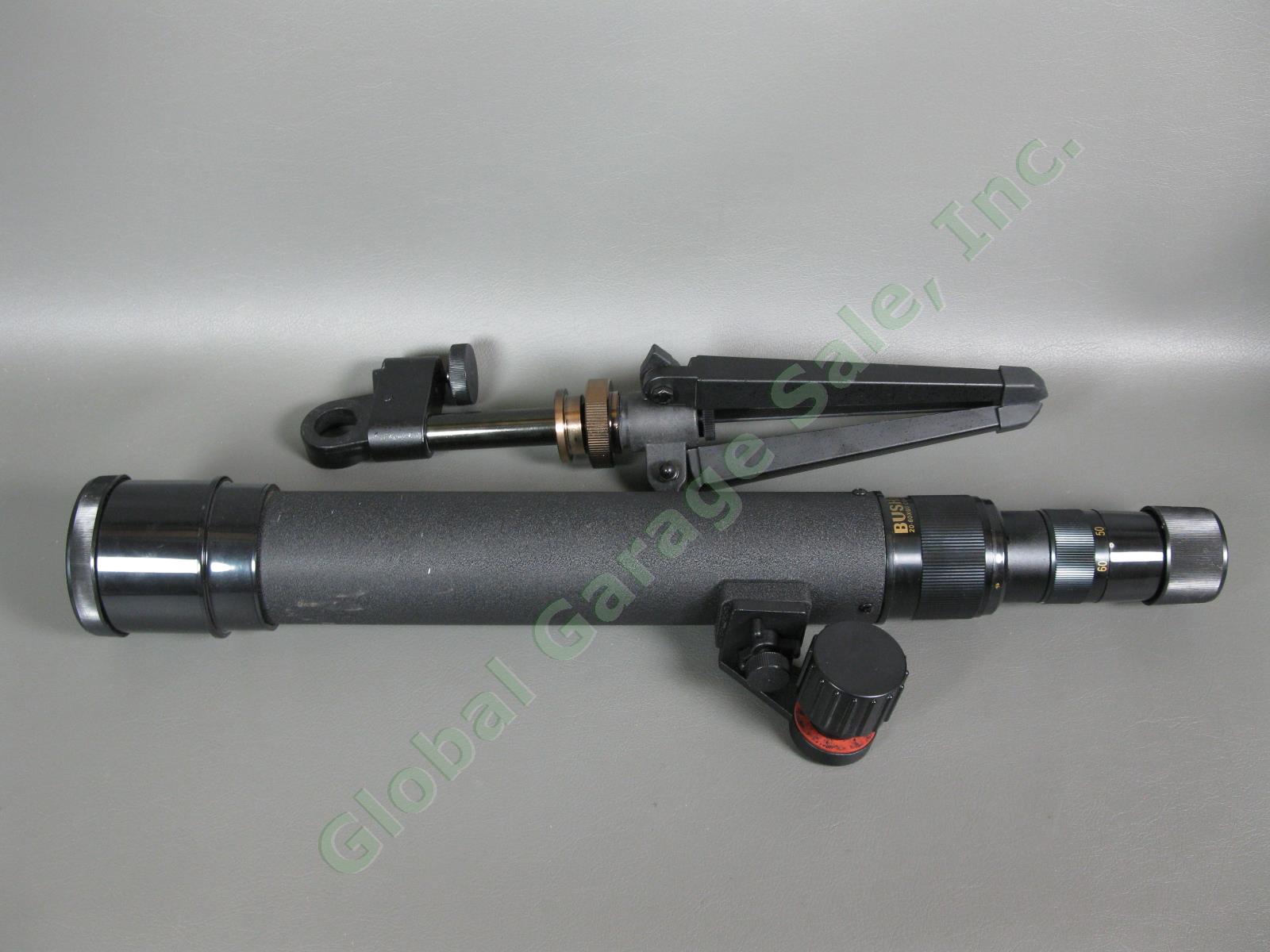 BUSHNELL 20-60x60mm Coated Optics Adjustable Focus Spotting Scope & Tripod Stand 4