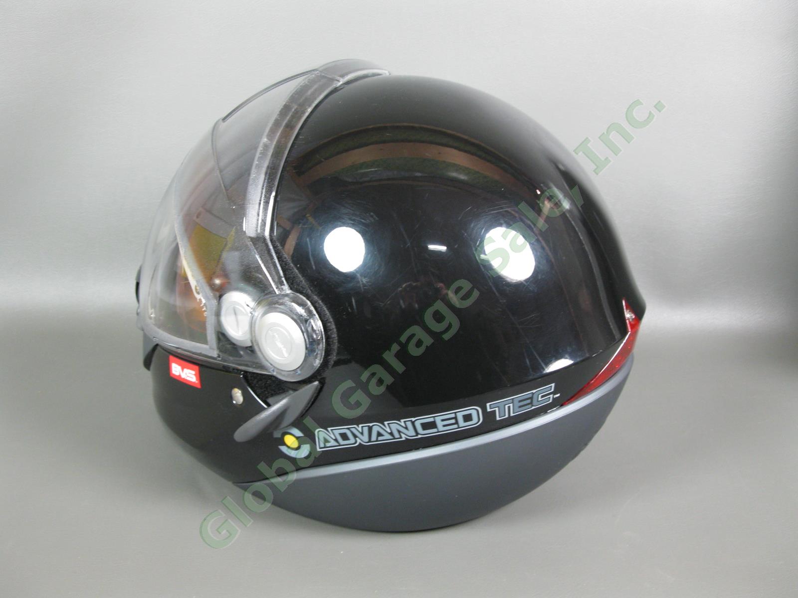 BRP BV2S Electric SE 2XL Advanced Tec DOT Snowmobile Helmet Heated Face Shield 4