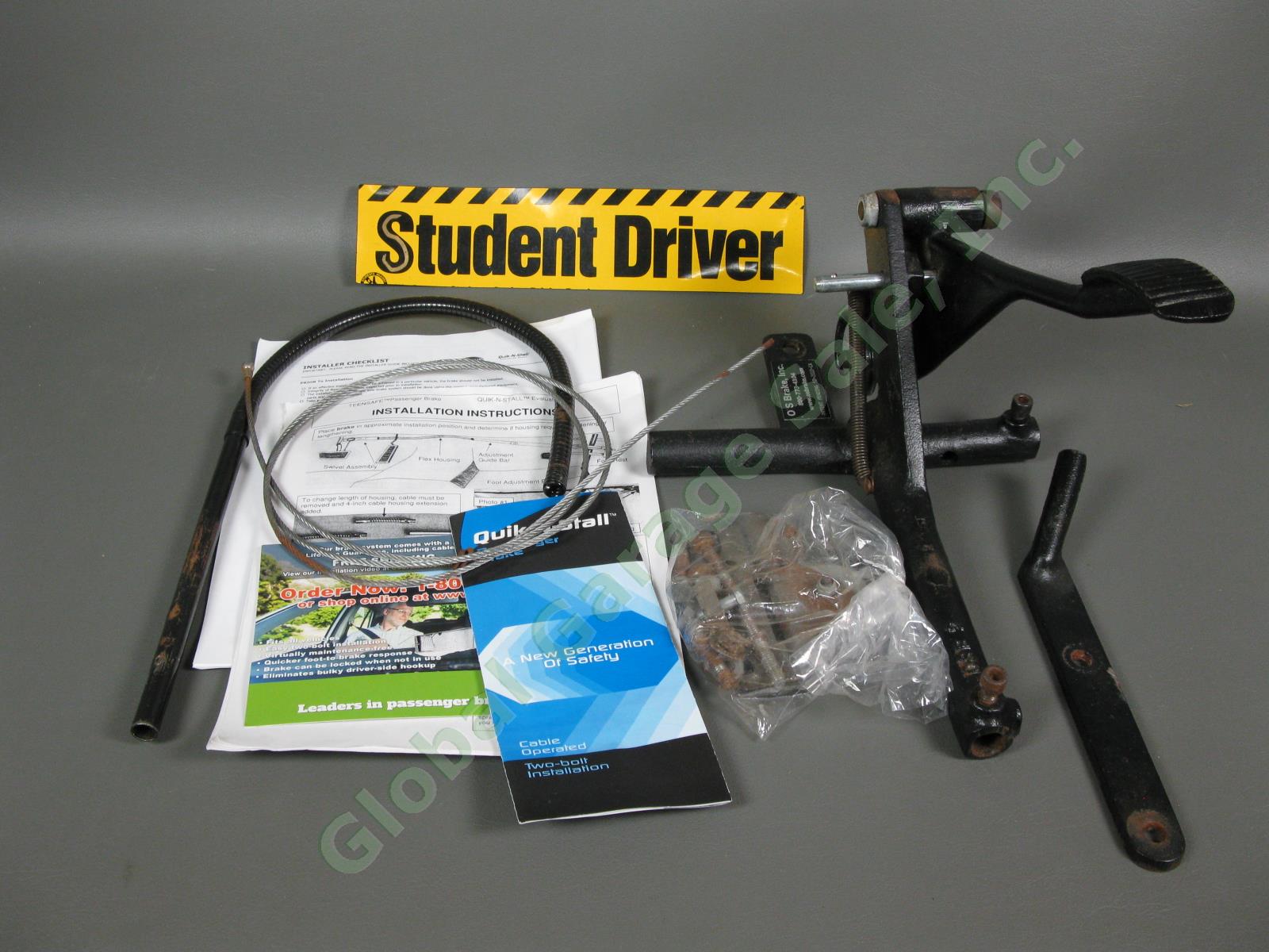 Ohio Safety Dual Control Brake Driver Instructor Ed Education Passenger Side NR
