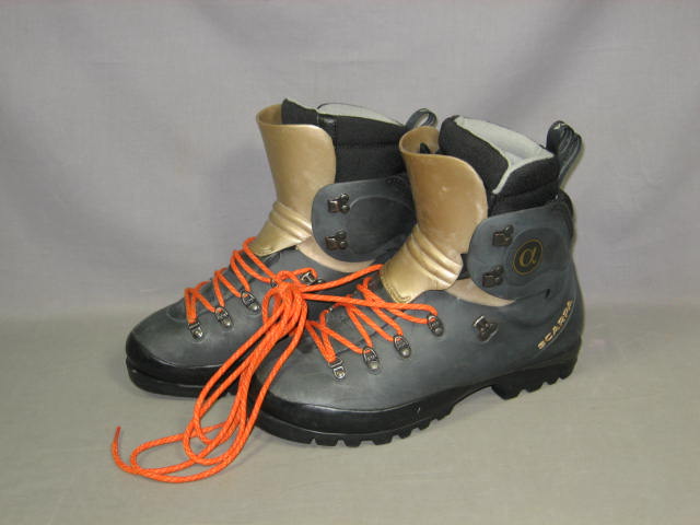 Scarpa Alpha Mountaineering Mountain Climbing Boots 8.5 1
