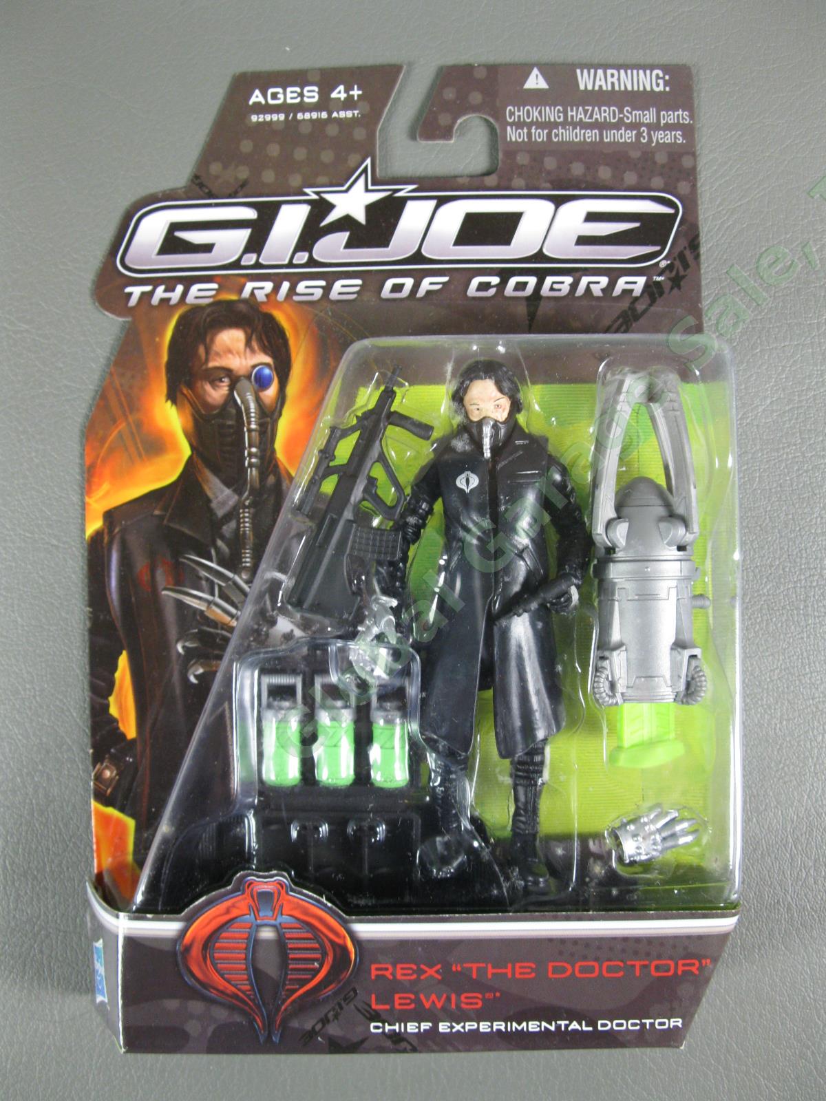 6 MOC GI Joe Rise of Cobra Figure LOT Zartan Destro Night Adder Snow Serpent Set 5