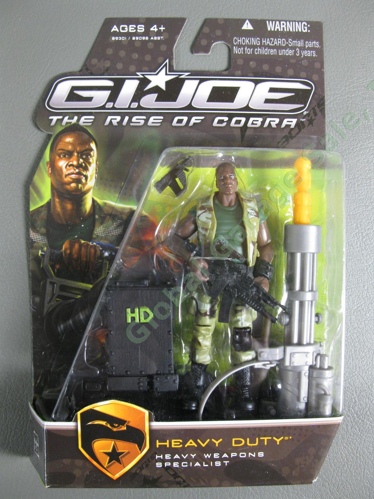 4 MOC 2009 GI Joe Rise of Cobra 8 Figure 2 4 Pack LOT Duke Gung Ho Heavy Duty NR 5