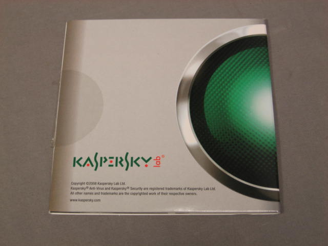 Kaspersky 2009 Internet Security Antivirus Software Lot 2