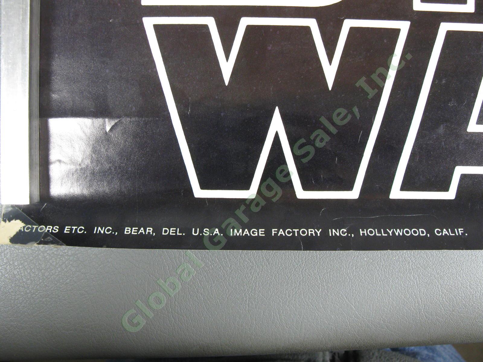 ORIGINAL 1977 Star Wars New Hope Hildebrandt 20th Century Fox Film Poster 28x20" 5