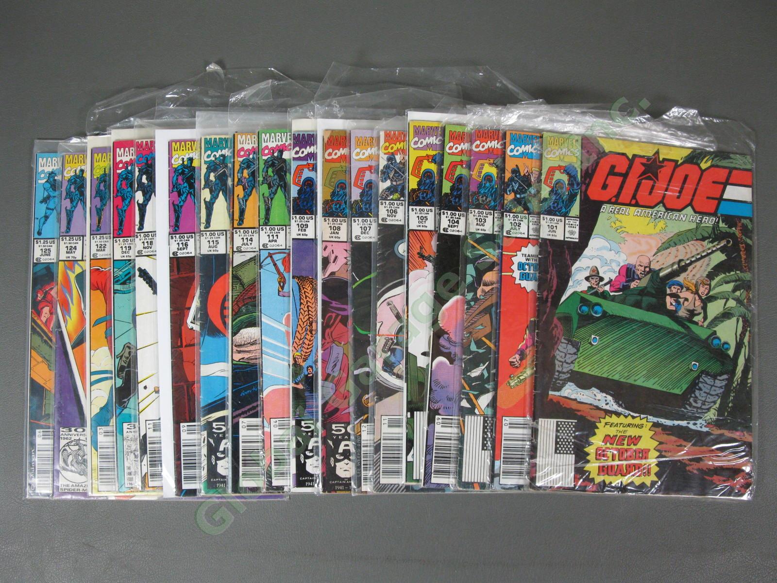 129 1982 GI Joe Cobra Marvel Comic Book Set Collection 2-152 26 27 93 KEYS NR 5