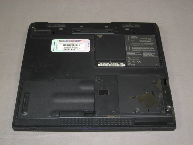 IBM ThinkPad T20 P3 E 700Mhz 524MB 60GB Laptop Computer 8