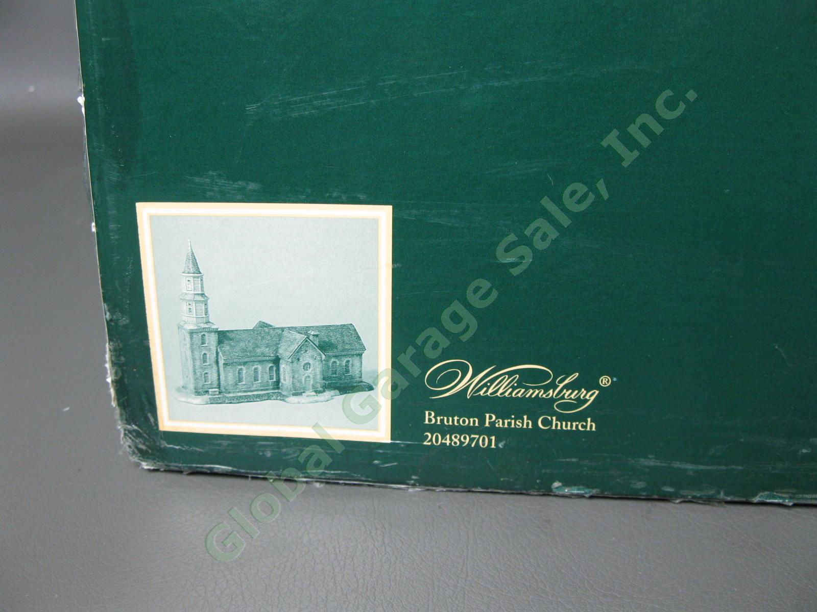 Lang & Wise Colonial Williamsburg Virginia Bruton Parish Church 1st Edition 1997 9
