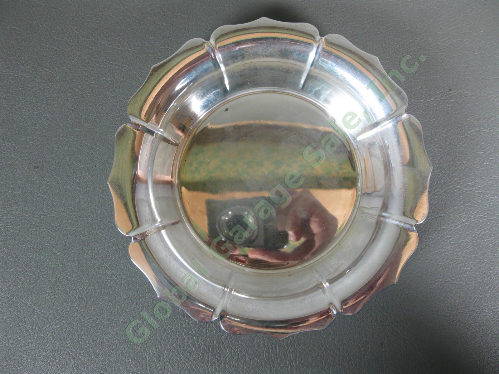 Lunt Sterling Silver 704-D Early Dublin Design Circa 1720 Bowl 129 Grams 925 NR 1