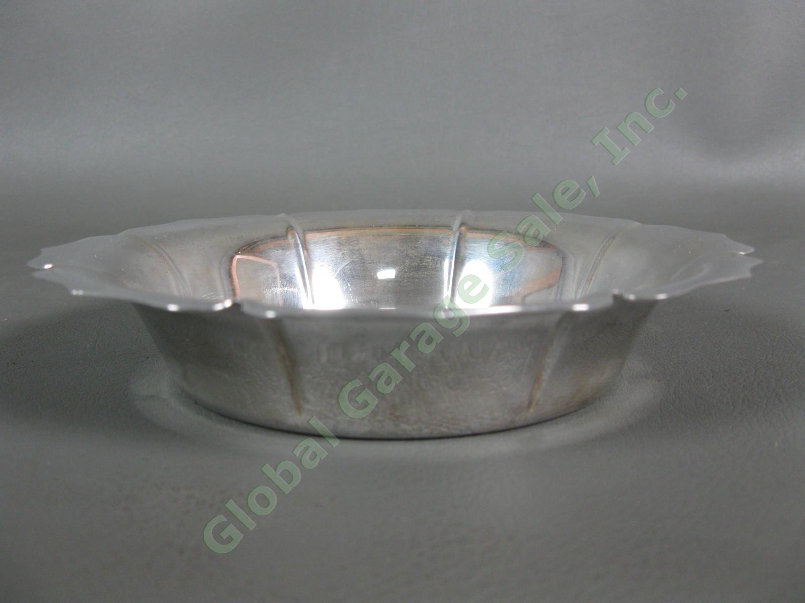 Lunt Sterling Silver 704-D Early Dublin Design Circa 1720 Bowl 129 Grams 925 NR 2