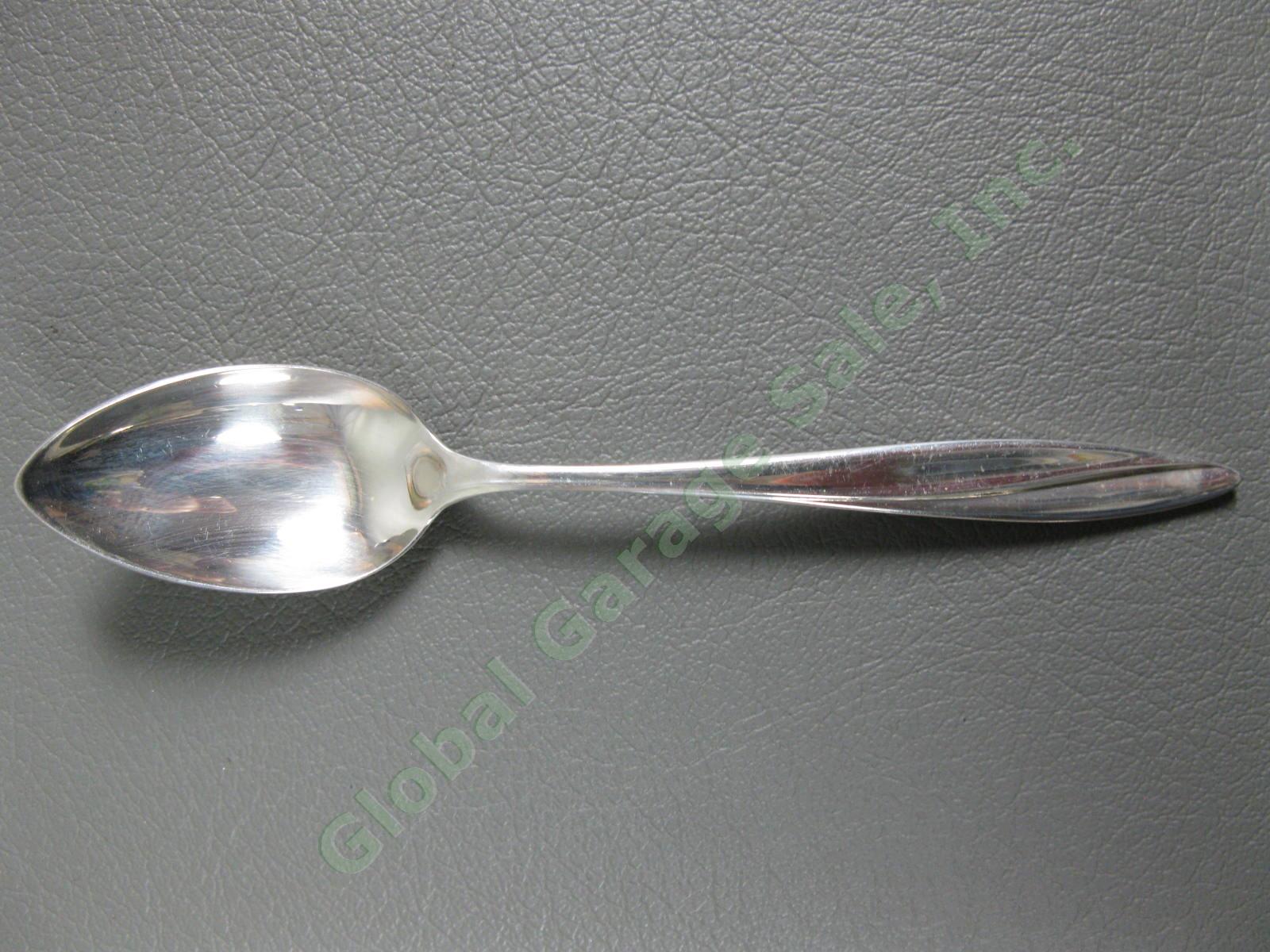 12 Antique Sterling Silver Gorham Firelight Demitasse Coffee Spoon Set 142 Grams 1