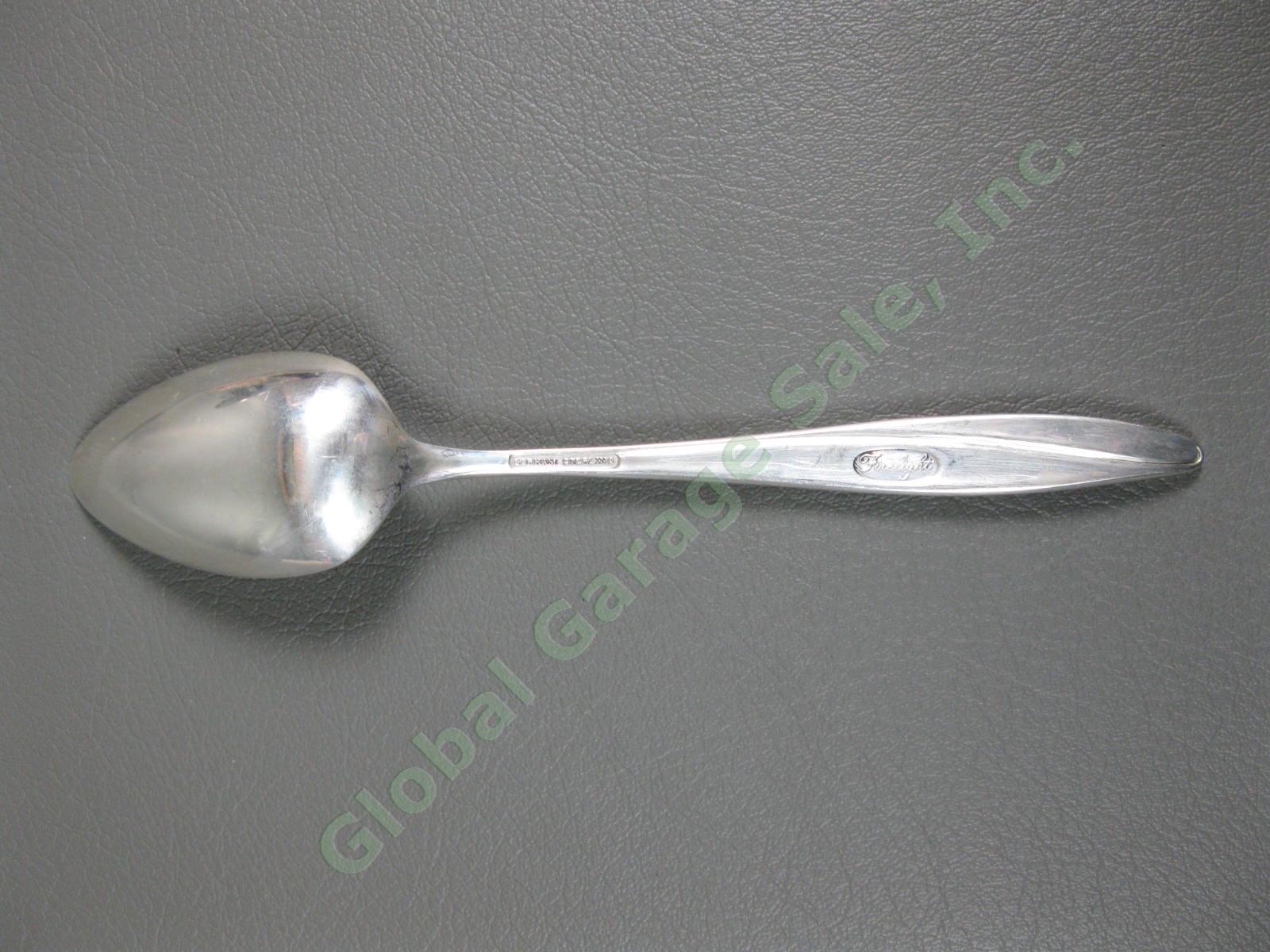 12 Gorham Firelight Sterling Silver 6 1/8" Teaspoon Spoon Set 413 Grams 925 NR 2