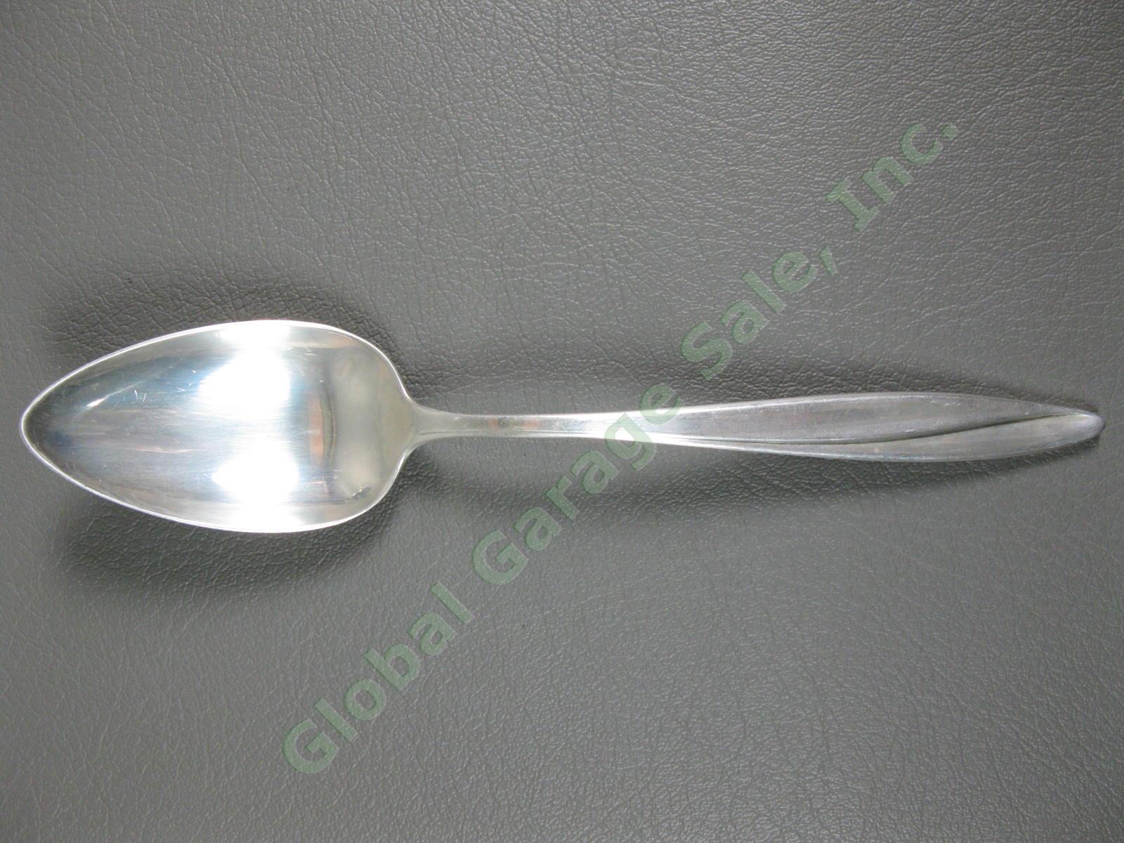 12 Gorham Firelight Sterling Silver 6 1/8" Teaspoon Spoon Set 401 Grams 925 NR 1