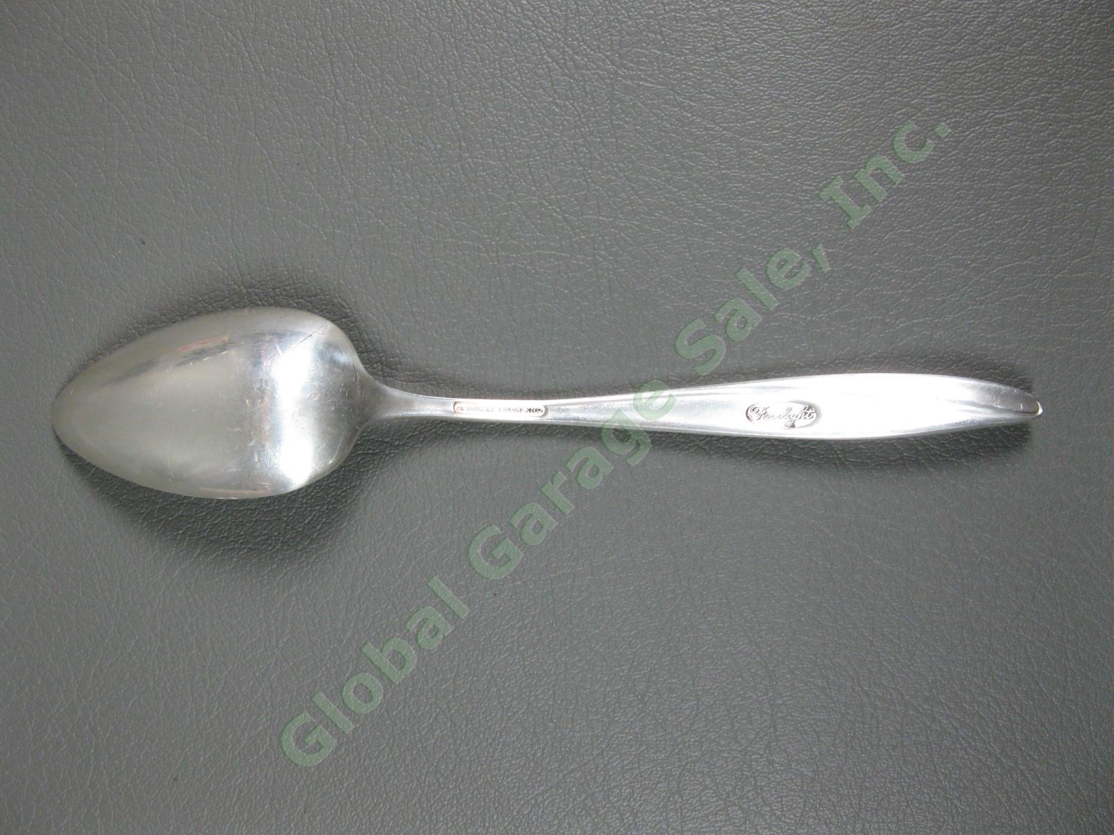 12 Gorham Firelight Sterling Silver 6 1/8" Teaspoon Spoon Set 401 Grams 925 NR 2