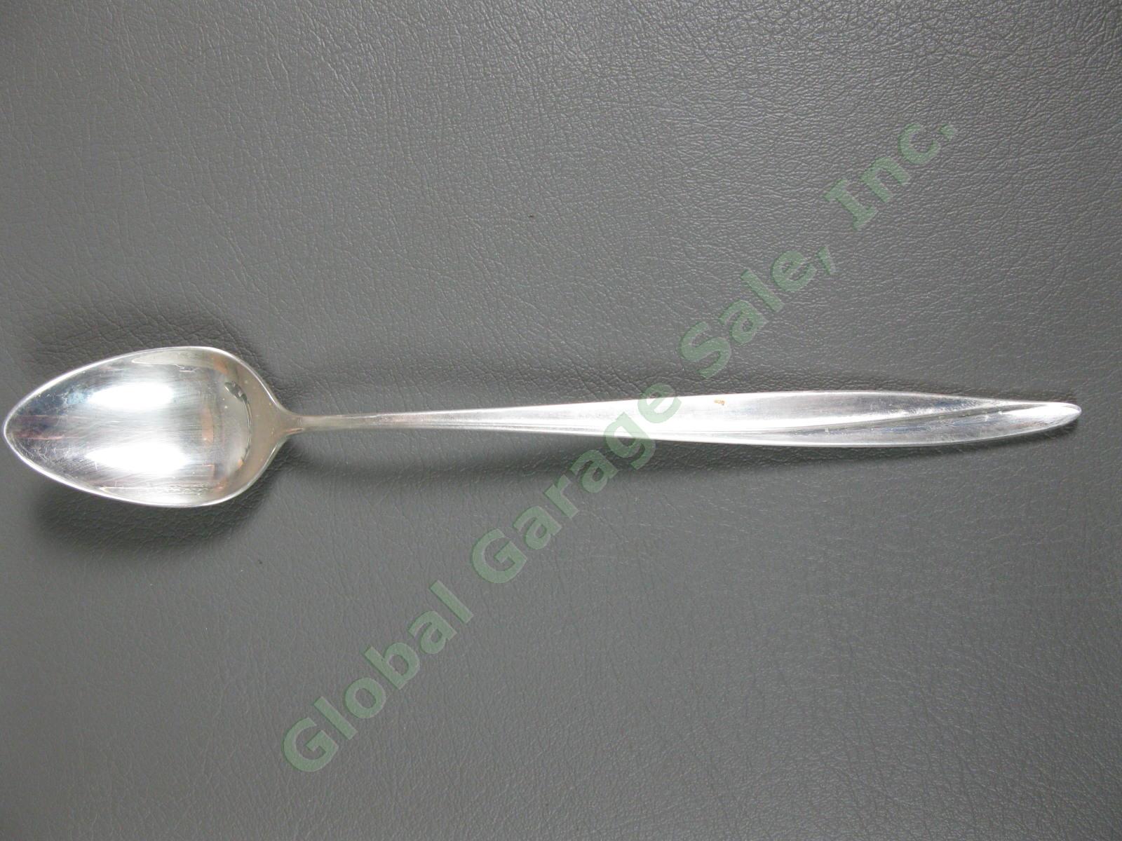 6 Gorham Firelight Sterling Silver 7 5/8" Iced Tea Spoon Set 196g Grams 7oz 925 1