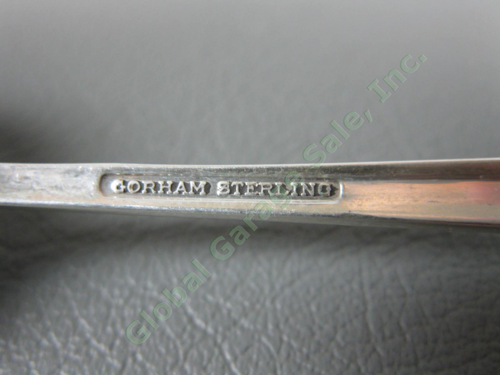 6 Gorham Firelight Sterling Silver 7 5/8" Iced Tea Spoon Set 194g Grams 7oz 925 3
