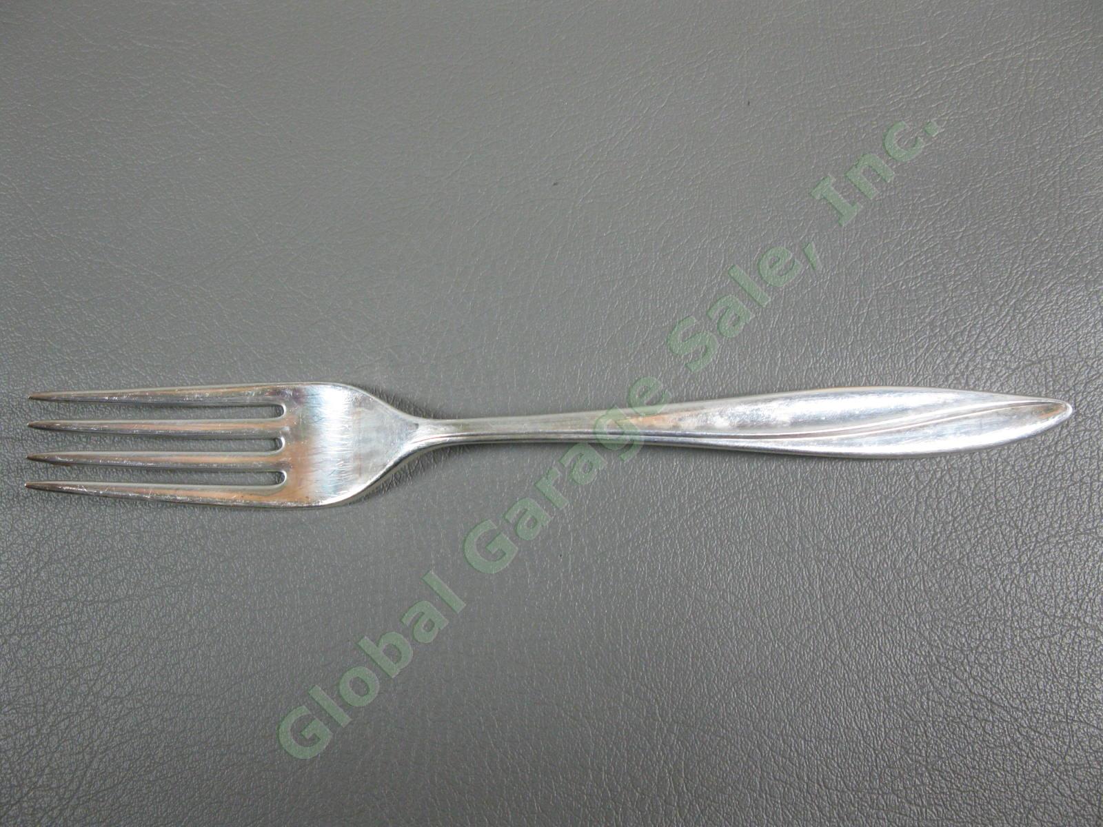 6 Gorham Firelight Sterling Silver 7 1/2" Inch Fork Set 335g Grams 12oz 925 NR 1