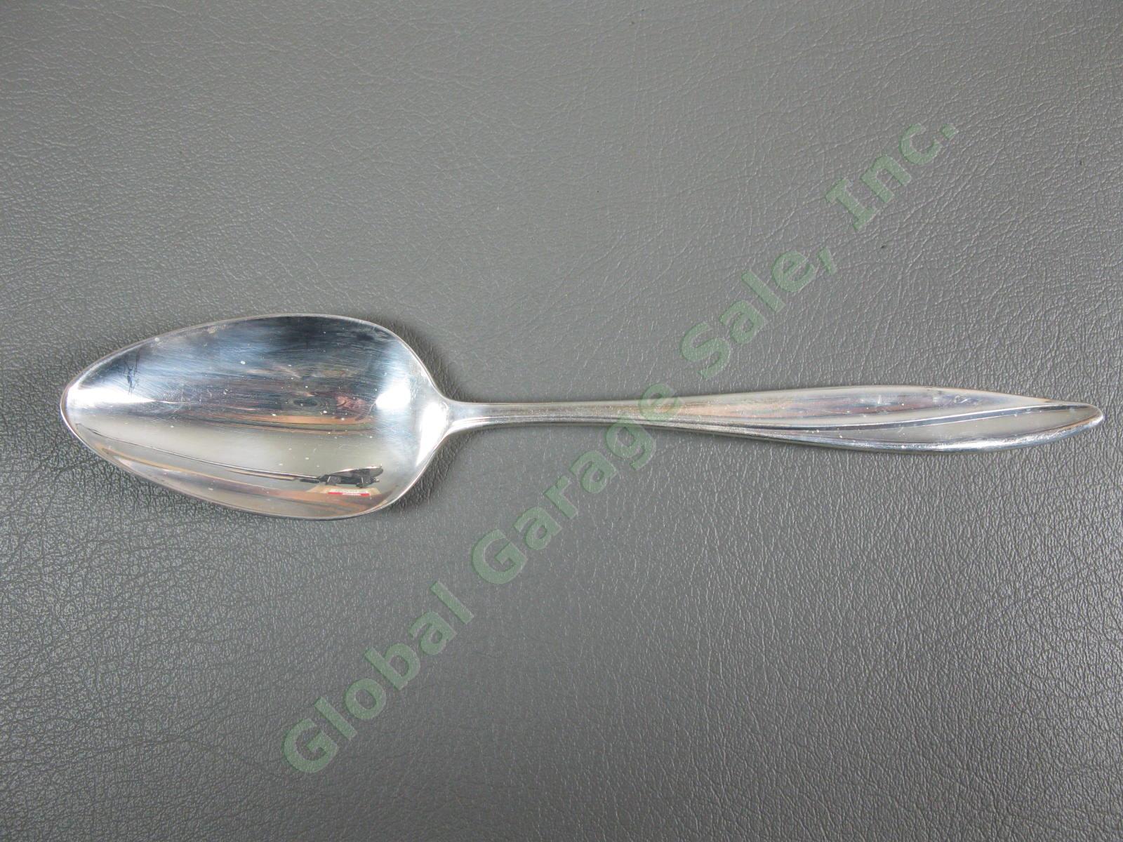 6 Gorham Firelight Sterling Silver 7 1/8" Desert Oval Soup Spoon Set 279g Grams 1
