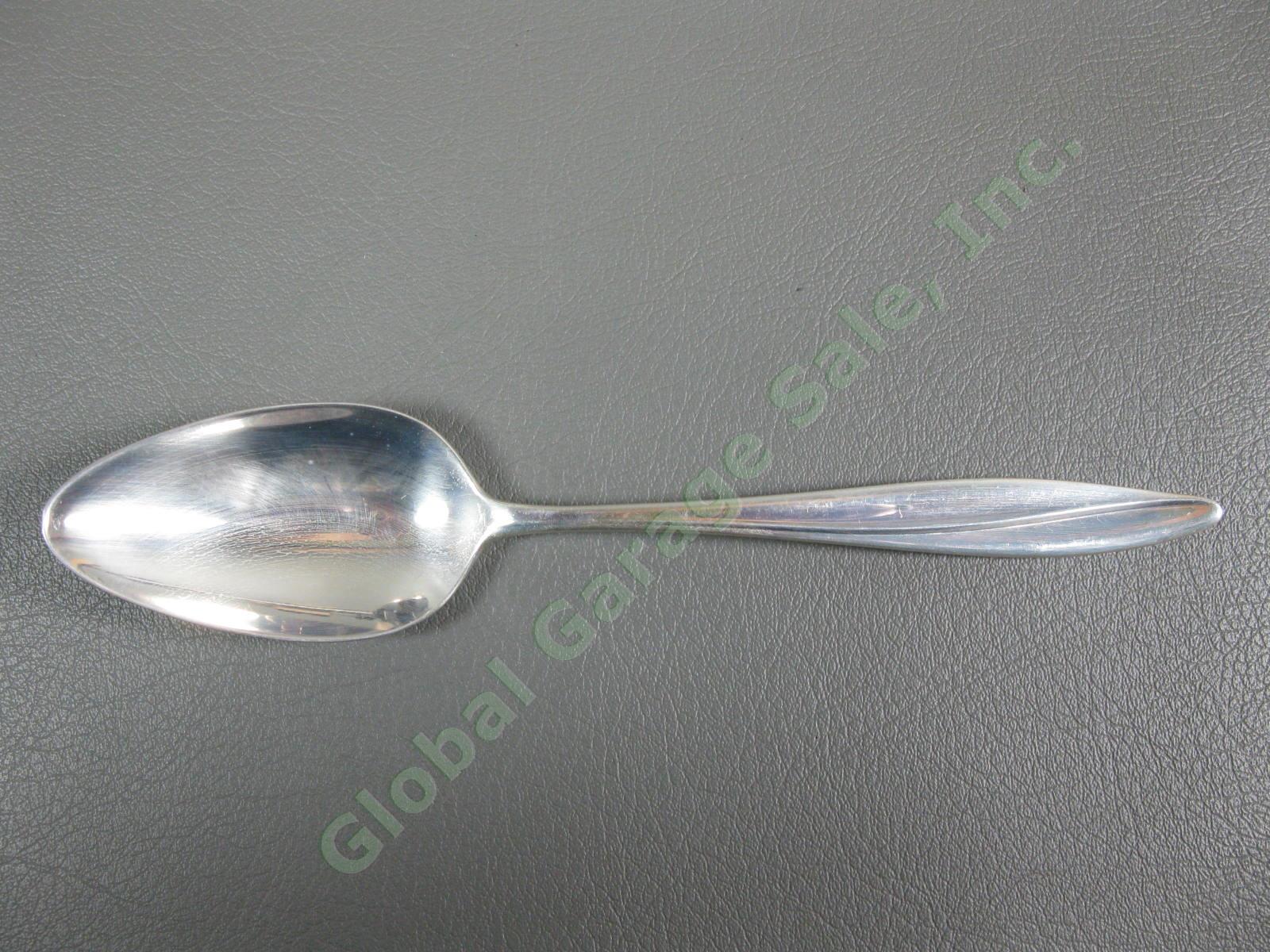 6 Gorham Firelight Sterling Silver 7 1/8" Desert Oval Soup Spoon Set 278g Grams 1