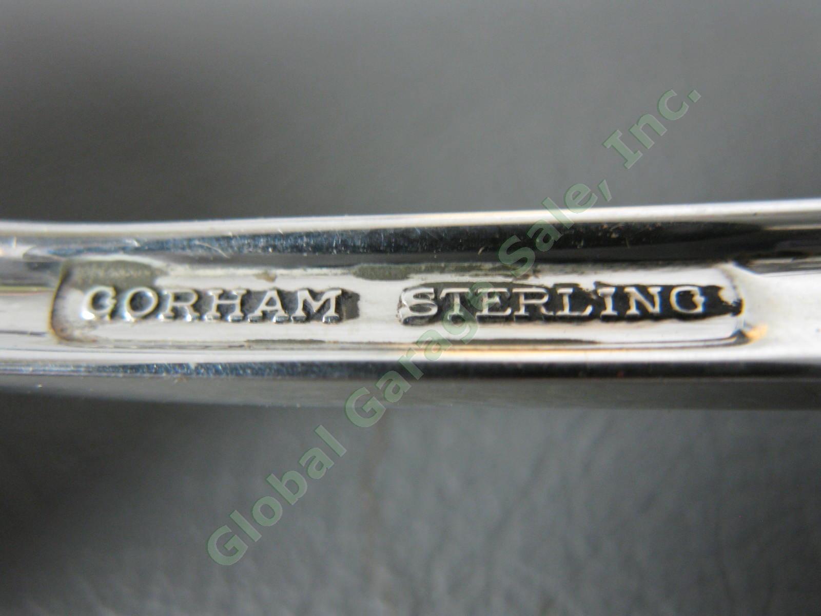 Gorham Firelight Sterling Silver Berry Spoon Cream Gravy Ladle Set 185 Gram NR 1