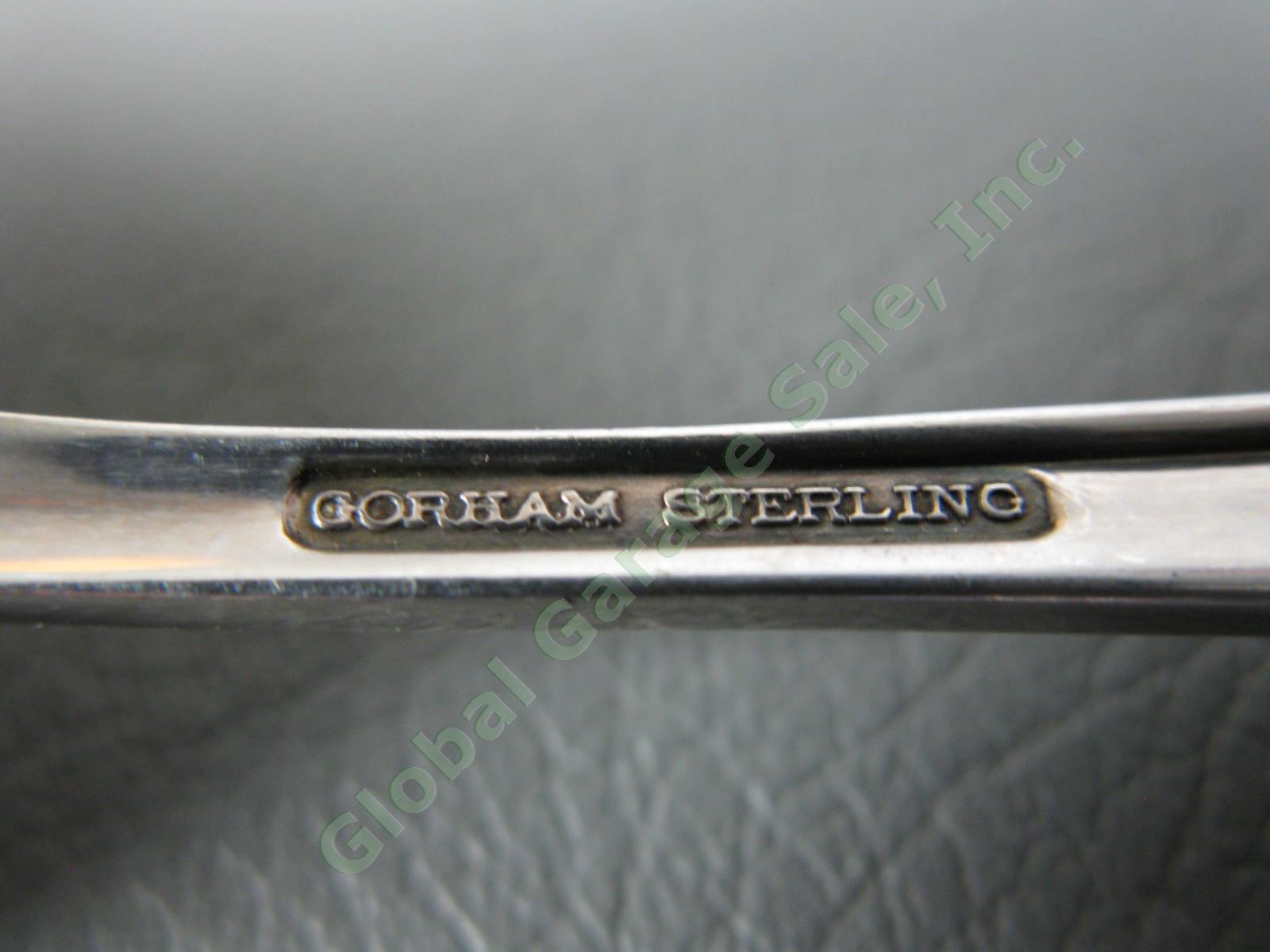 Gorham Sterling Silver Firelight Serving Olive Sugar Salt Spoon 231 Grams 8oz NR 1