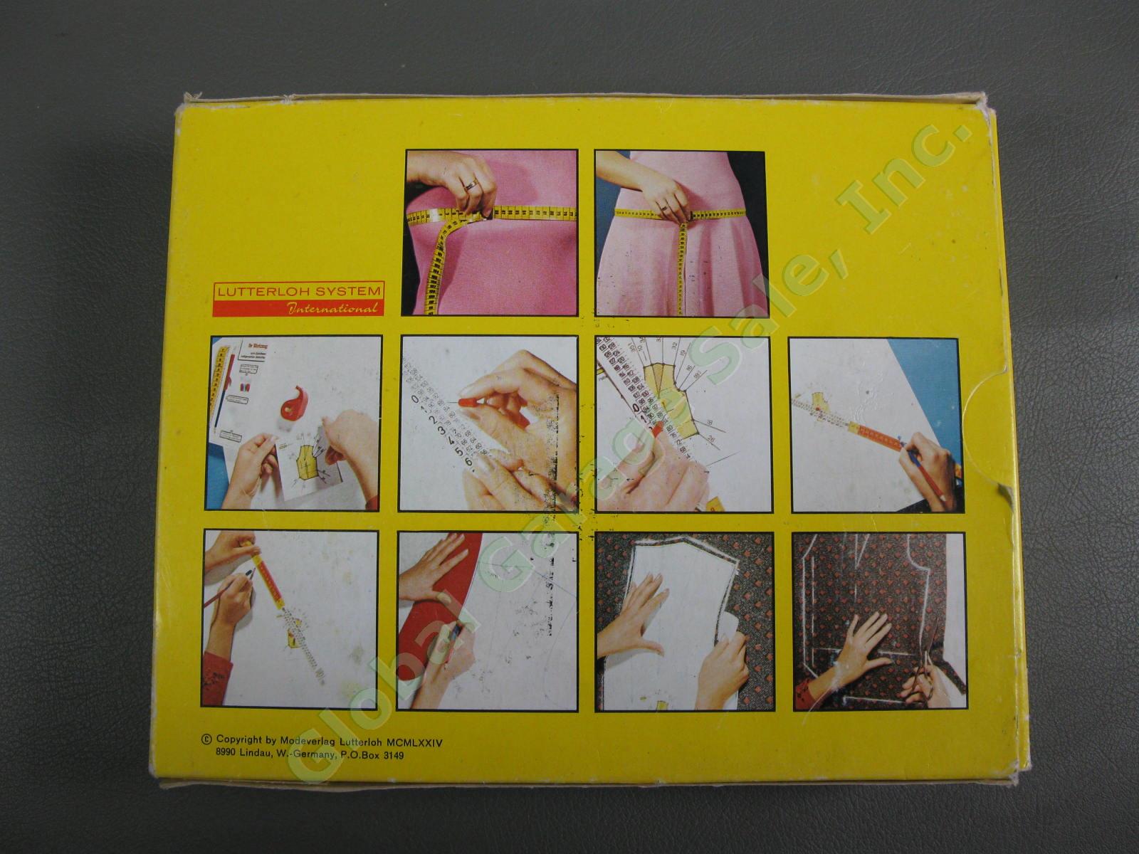 Lutterloh System The Golden Rule DIY Sewing Pattern Making Cutting Kit Germany 1
