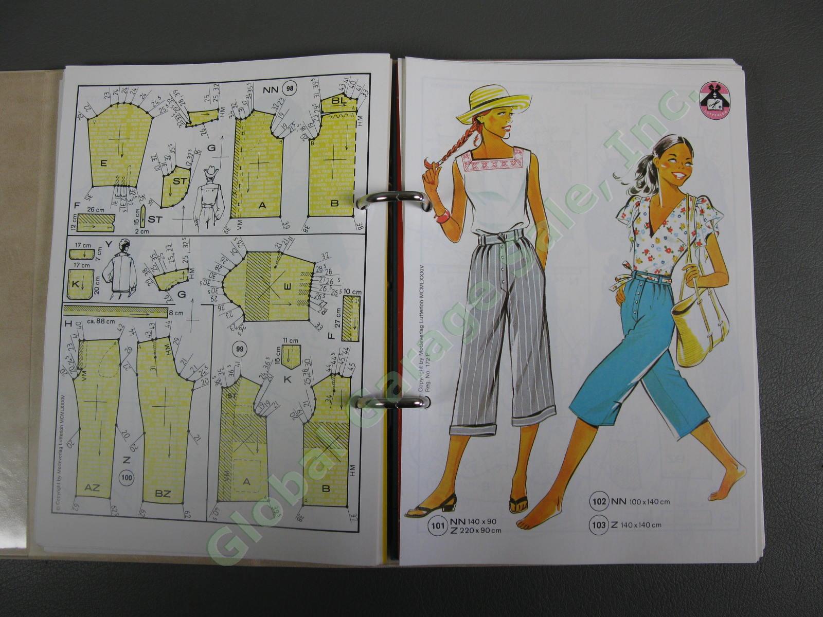 Lutterloh System The Golden Rule DIY Sewing Pattern Making Cutting Kit Germany 5