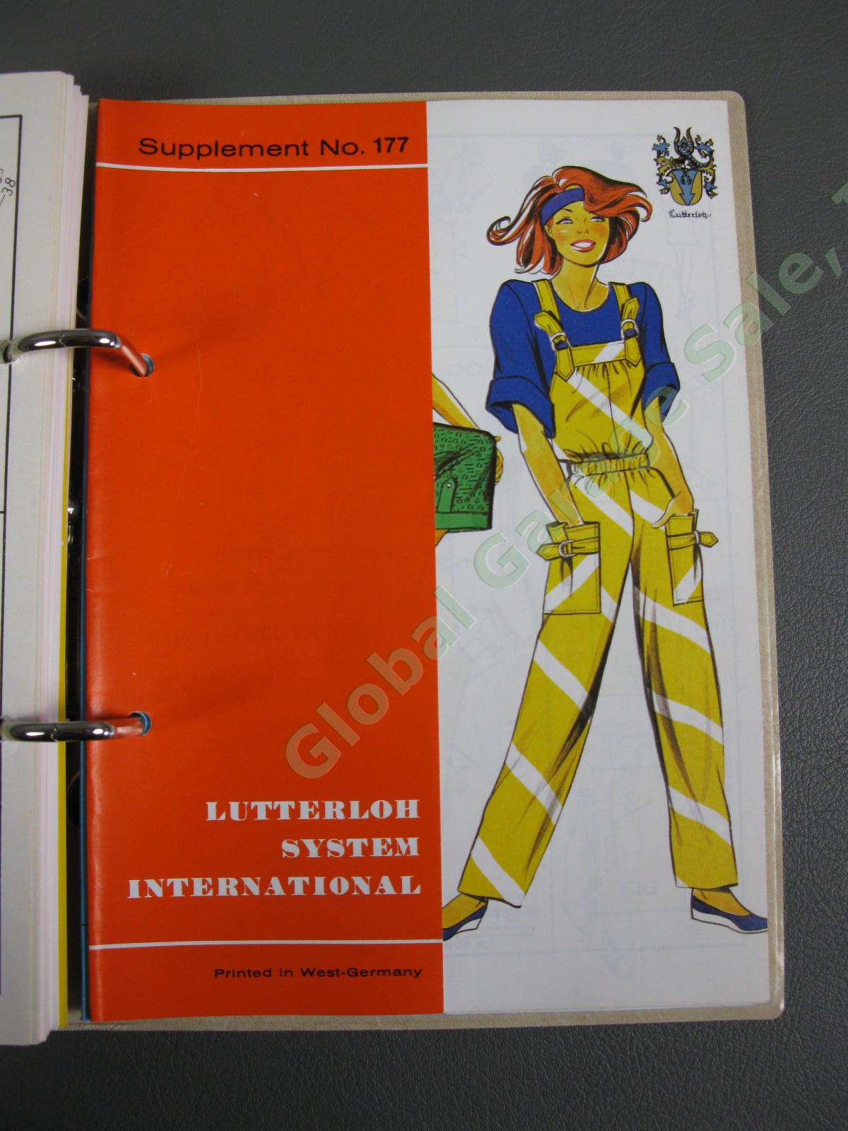 Lutterloh System The Golden Rule DIY Sewing Pattern Making Cutting Kit Germany 6