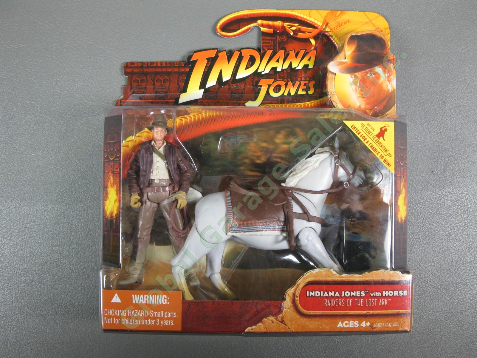 RARE MOC 2008 Indiana Jones Raiders Lost Ark Indy with Horse Figure 40472 SET NR
