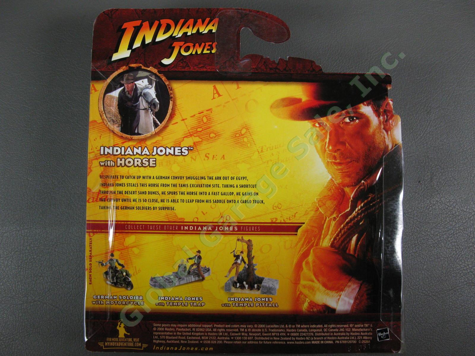 RARE MOC 2008 Indiana Jones Raiders Lost Ark Indy with Horse Figure 40472 SET NR 1