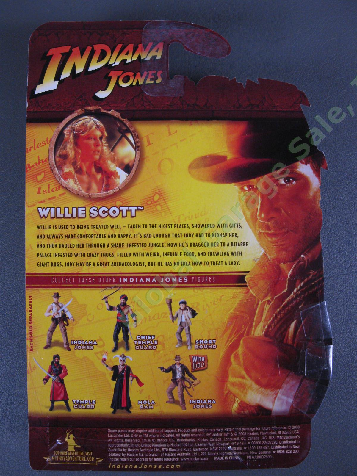 3 MOC 2008 Indiana Jones Temple of Doom Figure Willie Scott Chief Temple Guard 2