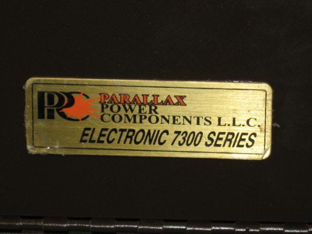 Parallax 7300 Power Supply Center Motorhome Converter 10