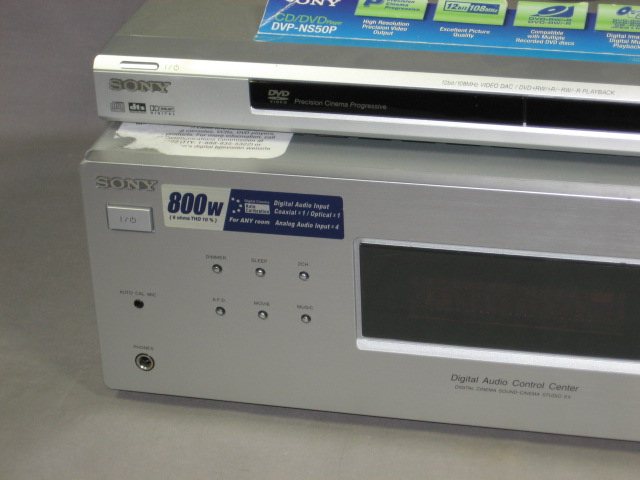 Sony DVP NS50P DVD Player STR-K700 Audio/Video Receiver 1