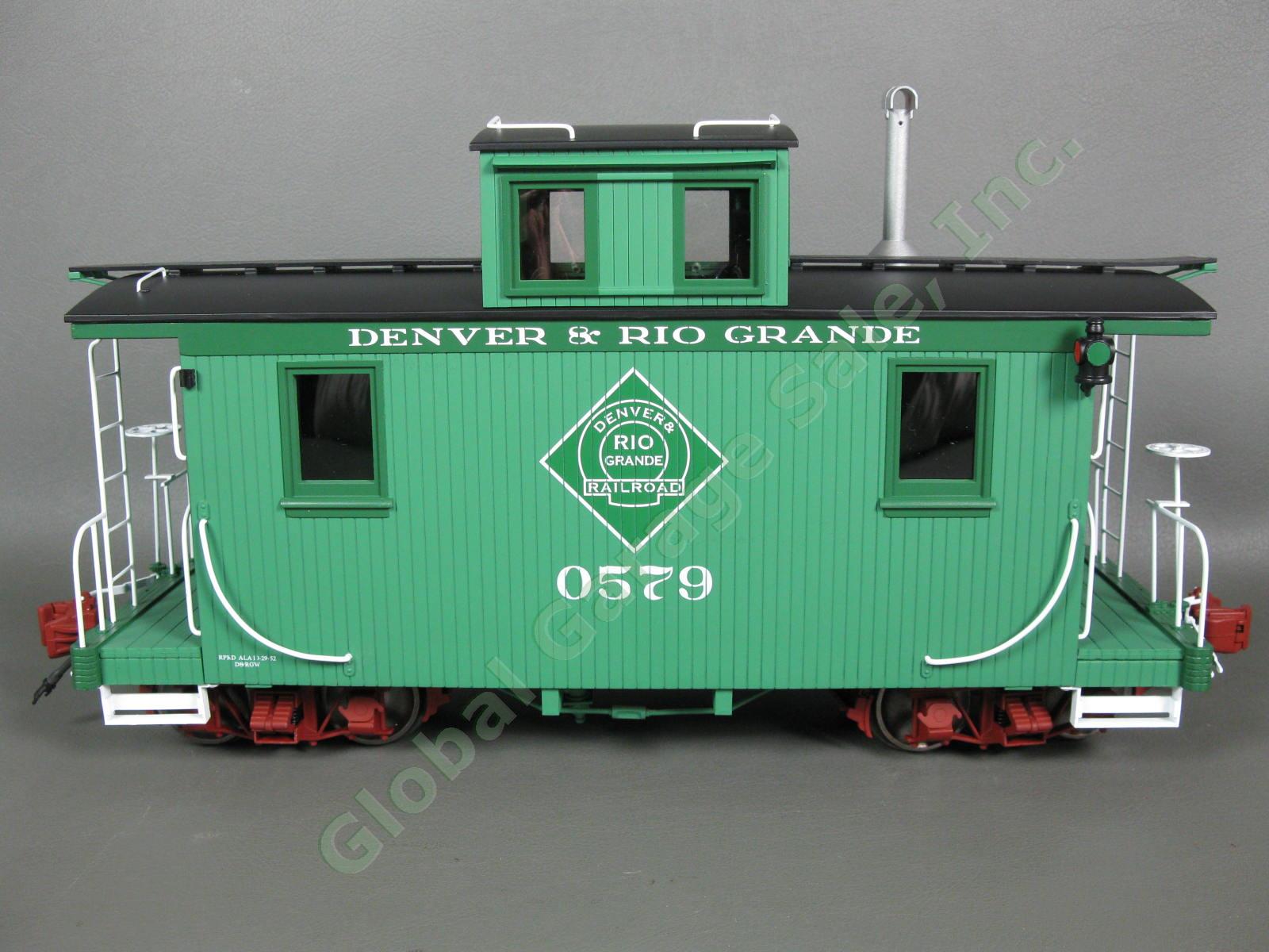 RARE Accucraft AMS AM33-016 Green Denver Rio Grande Short Caboose D&RG #0579 NEW 2