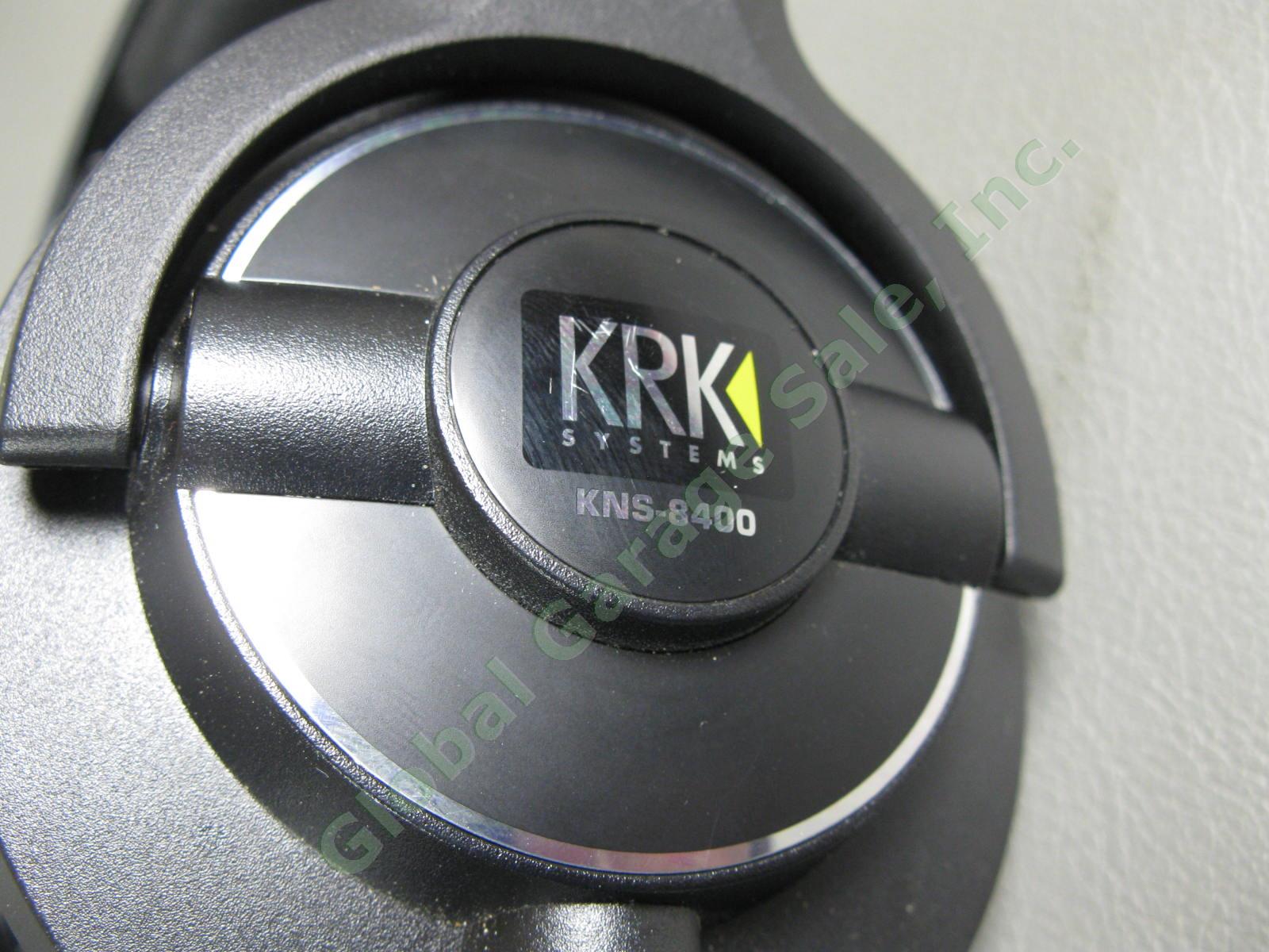 KRK Systems KNS-8400 Professional Dynamic Reference Studio Monitor Headphones NR 2