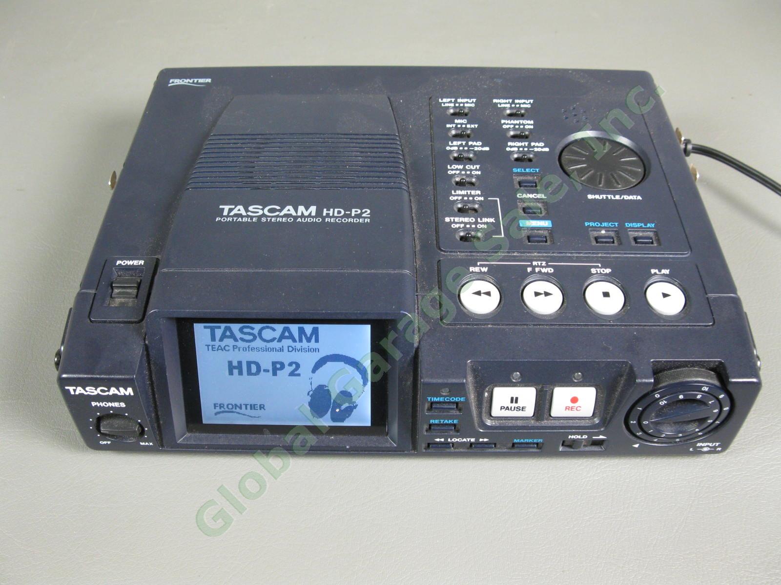 TASCAM Frontier HD-P2 Portable Stereo High Definition Multi Track Audio Recorder