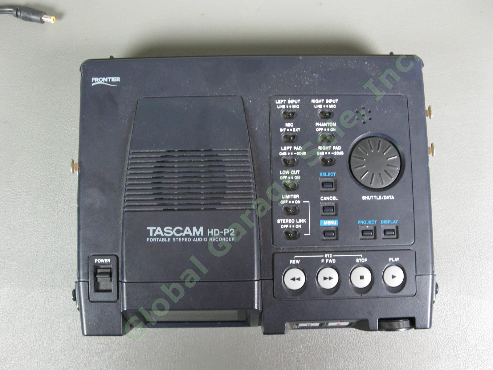 TASCAM Frontier HD-P2 Portable Stereo High Definition Multi Track Audio Recorder 3