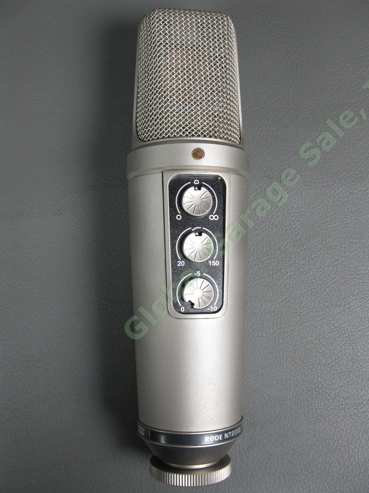 Rode NT2000 Large Diaphragm Variable Pattern Professional Condenser Microphone 3