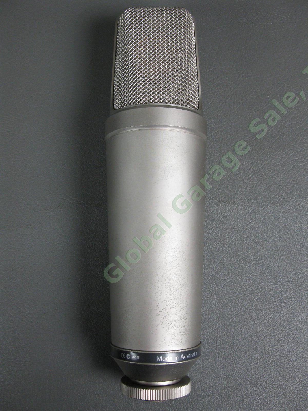 Rode NT2000 Large Diaphragm Variable Pattern Professional Condenser Microphone 4