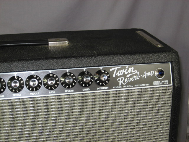 Fender 65 Twin Reverb Reissue Guitar Amp Amplifier + NR 3