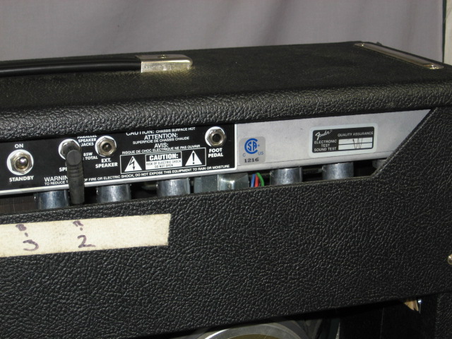 Fender 65 Twin Reverb Reissue Guitar Amp Amplifier + NR 11