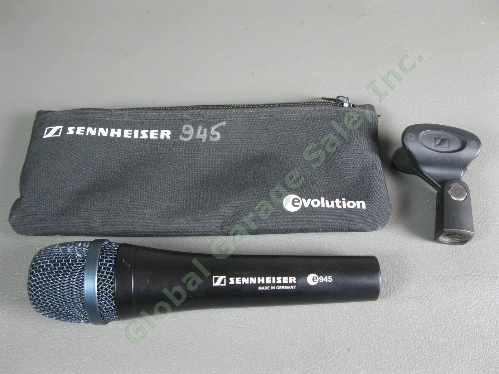 Sennheiser e945 Dynamic Supercardioid Microphone Professional Lead Vocal Mic